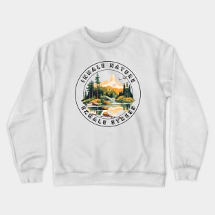 Inhale Nature - Exhale Stress Crewneck Sweatshirt